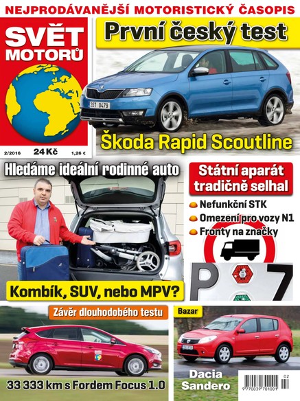 Svět motorů - 11.1.2016