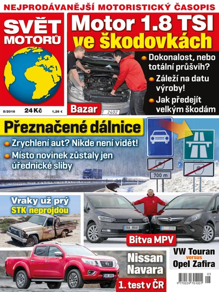 Svět motorů - 1.2.2016