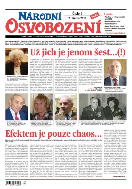 Národní Osvobození 5/2016