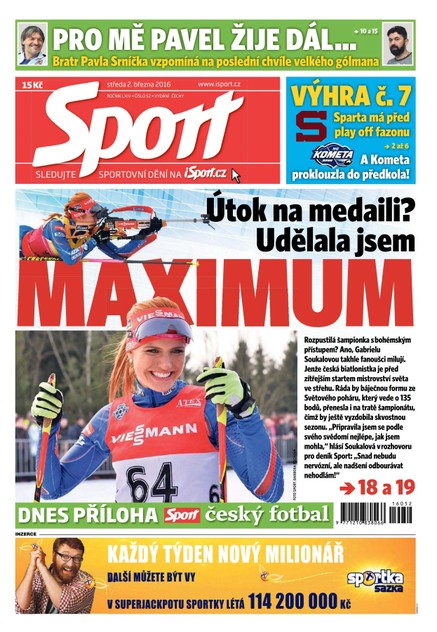 Sport - 2.3.2016