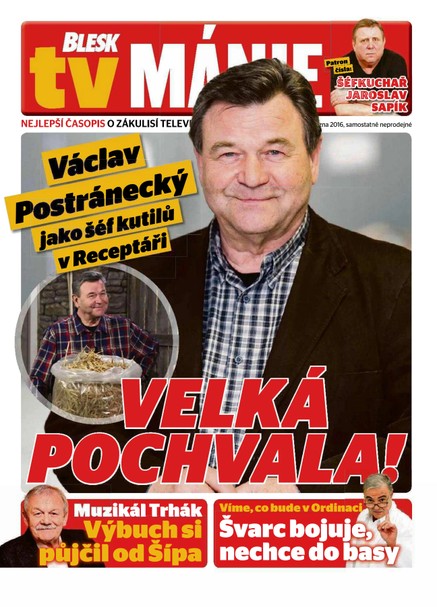 Blesk Tv manie - 19.3.2016