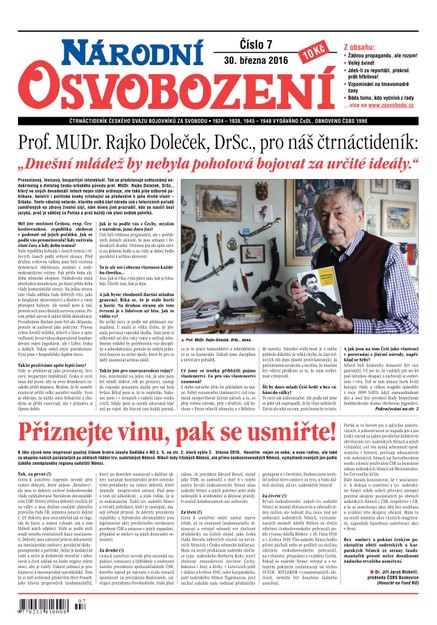 Národní Osvobození 7/2016