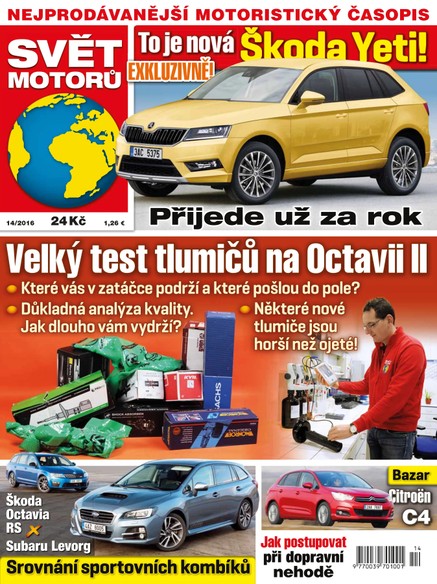 Svět motorů - 4.4.2016