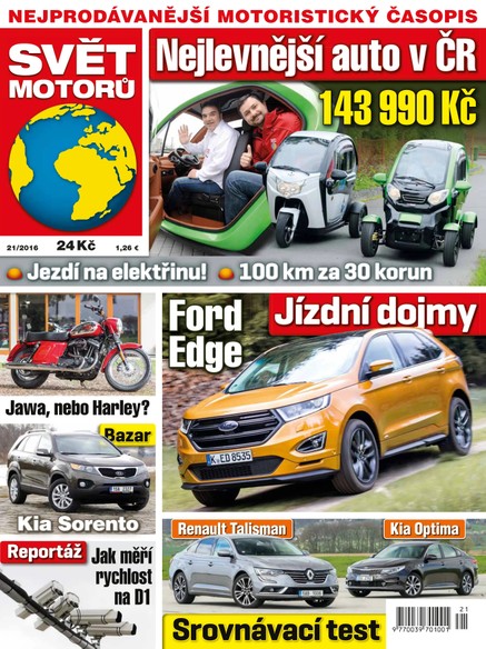 Svět motorů - 23.5.2016