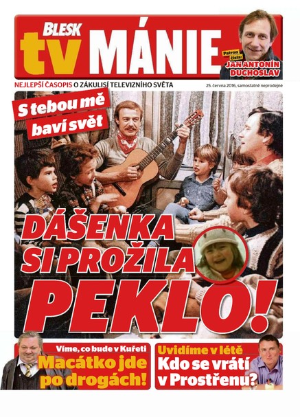 Blesk Tv manie - 25.6.2016