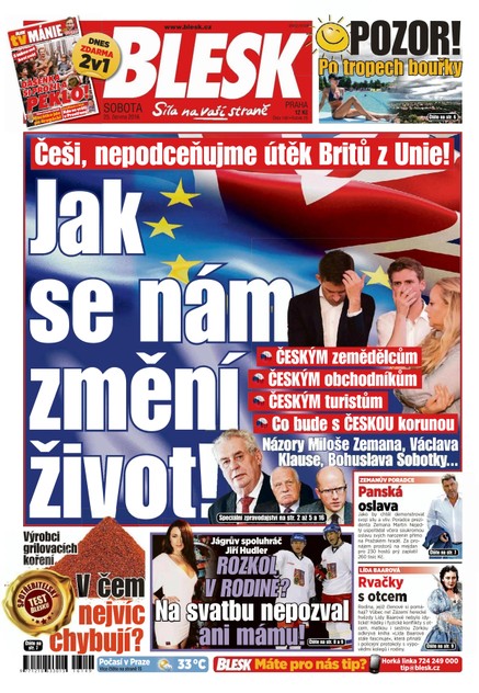 Blesk - 25.6.2016