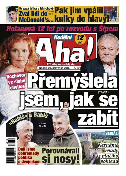 Nedělní AHA! - 24.7.2016