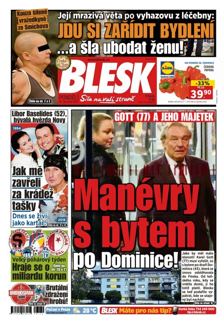 Blesk - 25.7.2016