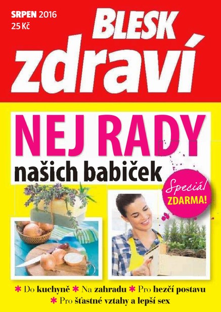 Příloha Blesku Zdraví - 7/2016