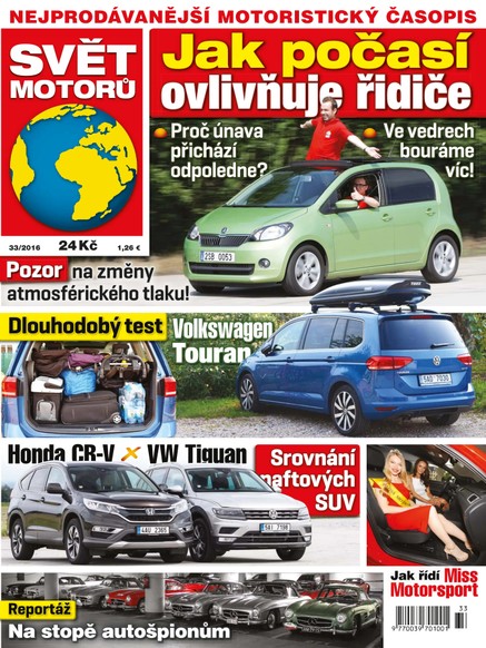 Svět motorů - 15.8.2016