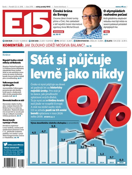 E15 22.8.2016