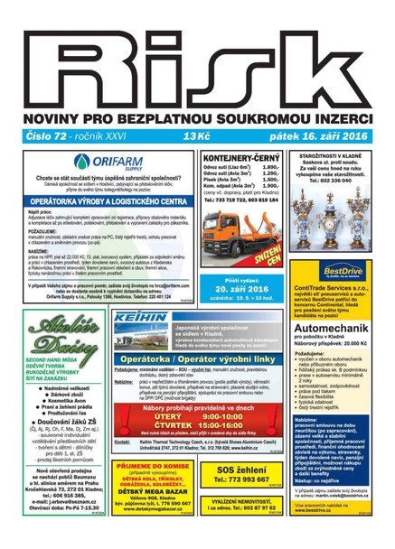 Risk 72/2016