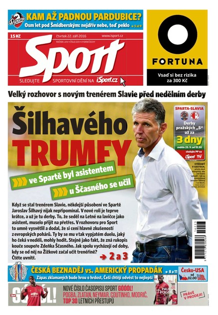 Sport - 22.9.2016