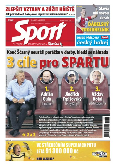 Sport - 27.9.2016