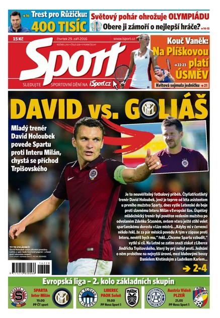 Sport - 29.9.2016