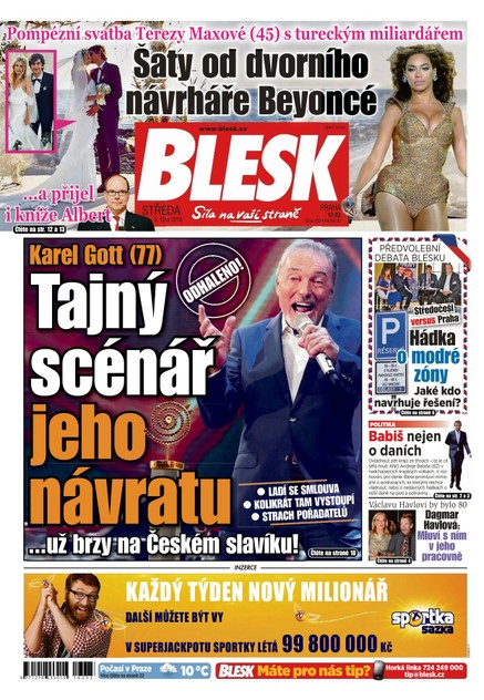 Blesk - 5.10.2016