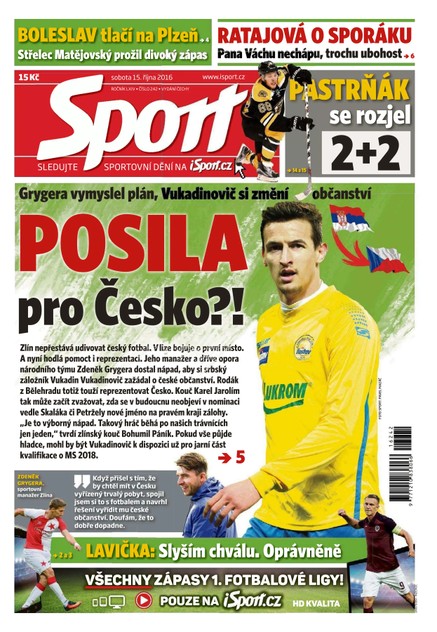 Sport - 15.10.2016