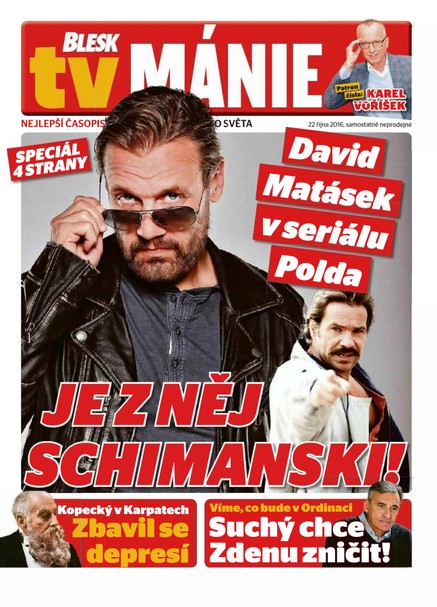 Blesk Tv manie - 22.10.2016