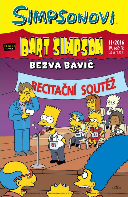 Bart Simpson 11/2016: Bezva bavič