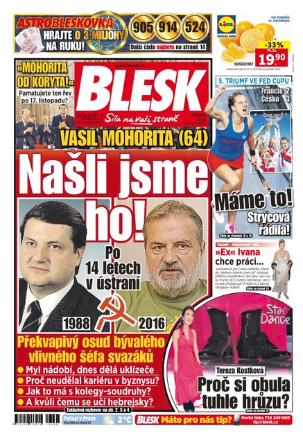 Blesk - 14.11.2016