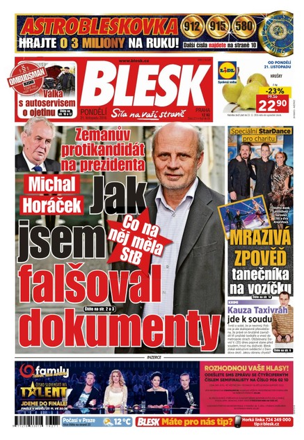Blesk - 21.11.2016