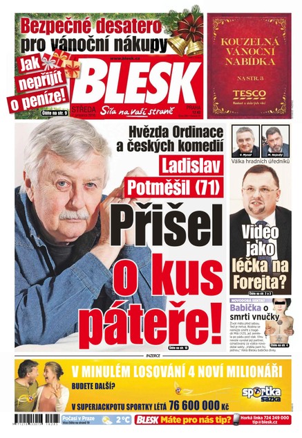 Blesk - 7.12.2016