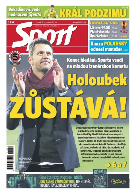 Sport - 8.12.2016