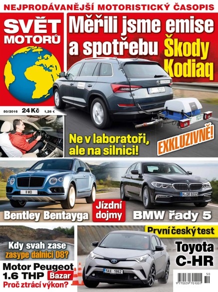 Svět motorů - 12.12.2016