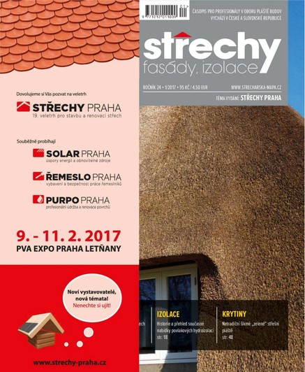 Střechy-Fasády-Izolace 1/2017