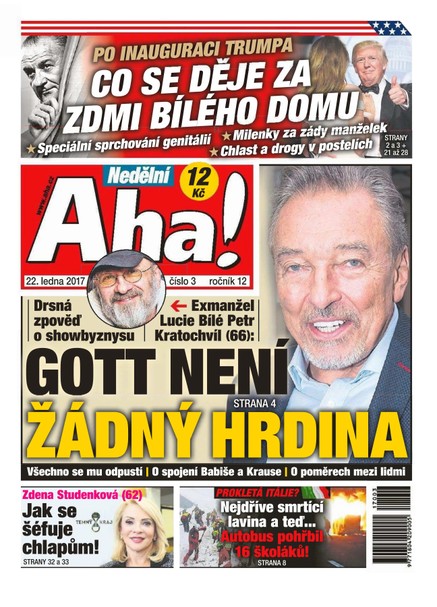 Nedělní AHA! - 22.1.2017