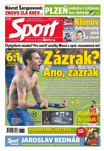 Sport - 9.3.2017