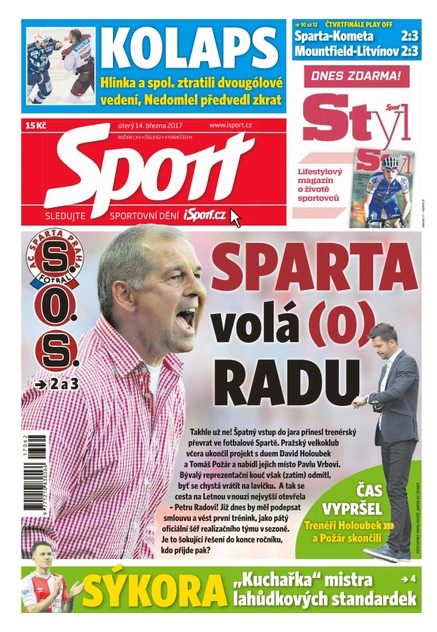 Sport - 14.3.2017