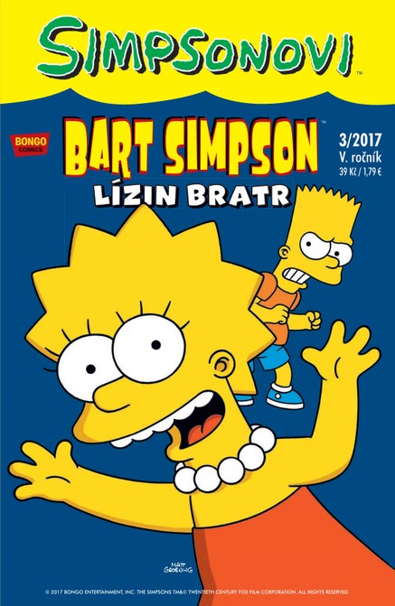 Bart Simpson 3/2017: Lízin bratr