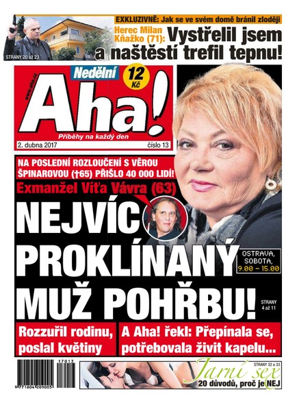 Nedělní AHA! - 2.4.2017