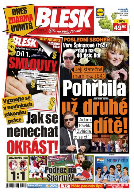 Blesk - 3.4.2017