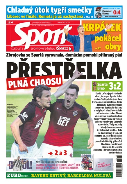 Sport - 10.4.2017