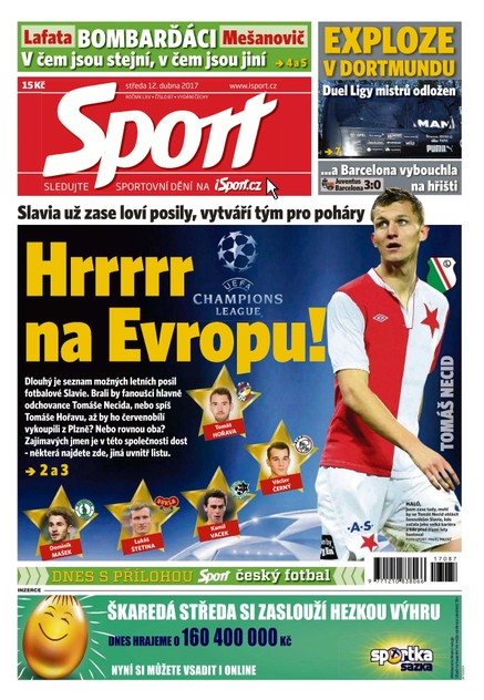 Sport - 12.4.2017