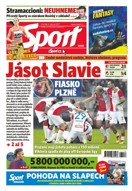 Sport - 3.8.2017