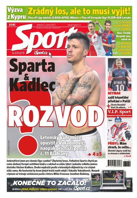 Sport - 5.8.2017