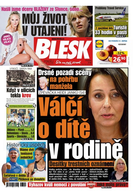 Blesk - 21.8.2017