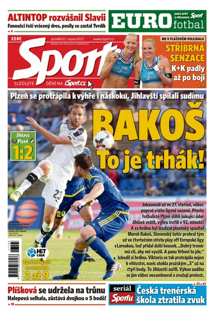 Sport - 21.8.2017