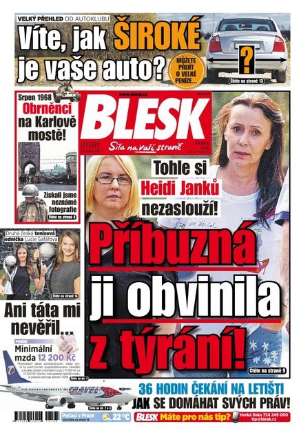 Blesk - 22.8.2017