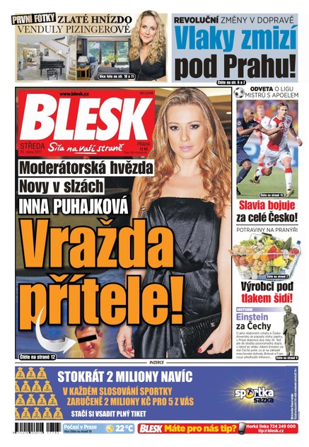 Blesk - 23.8.2017