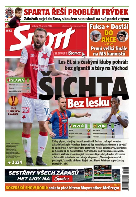 Sport - 26.8.2017