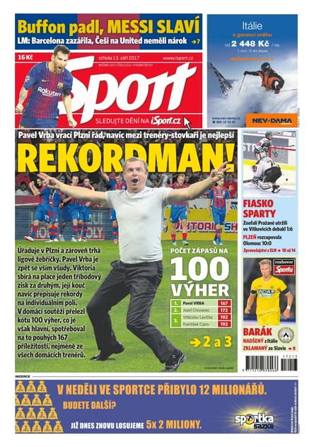 Sport - 13.9.2017