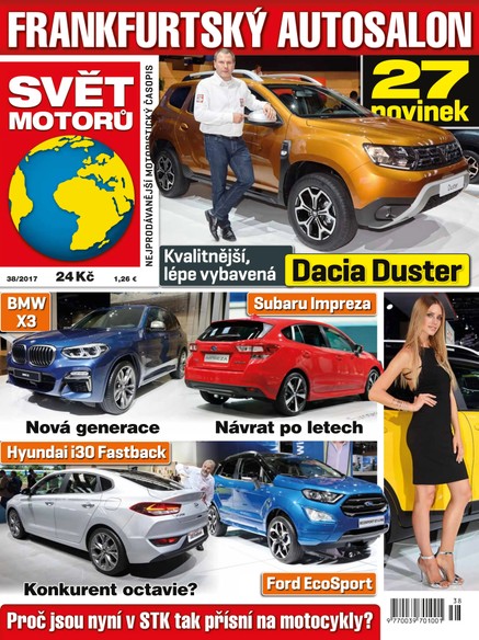 Svět motorů - 18.9.2017