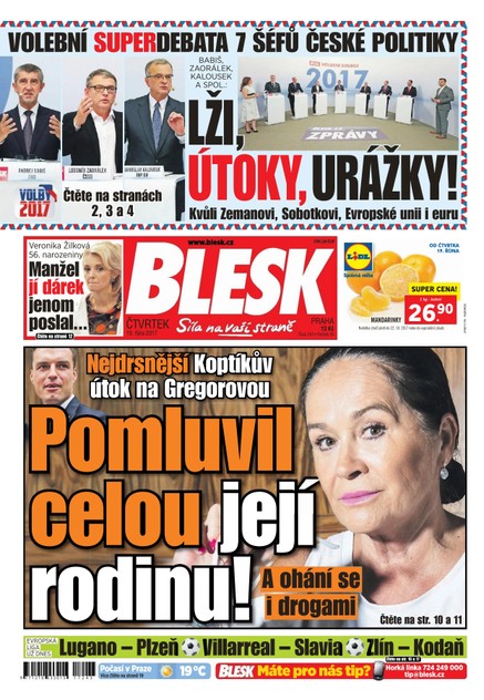 Blesk - 19.10.2017
