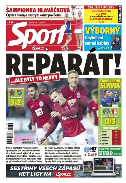 Sport - 30.10.2017