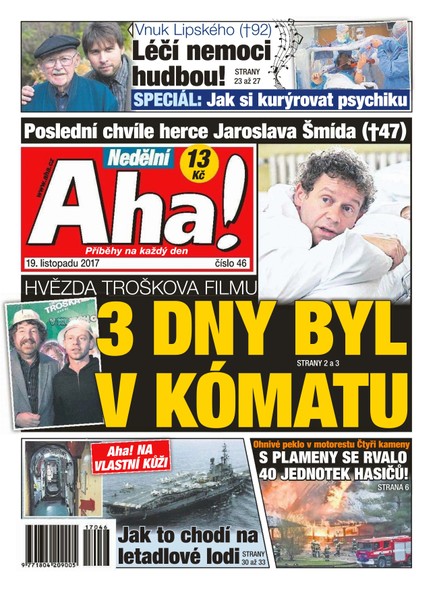Nedělní AHA! - 19.11.2017