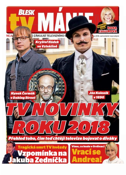 Blesk Tv manie - 6.1.2018